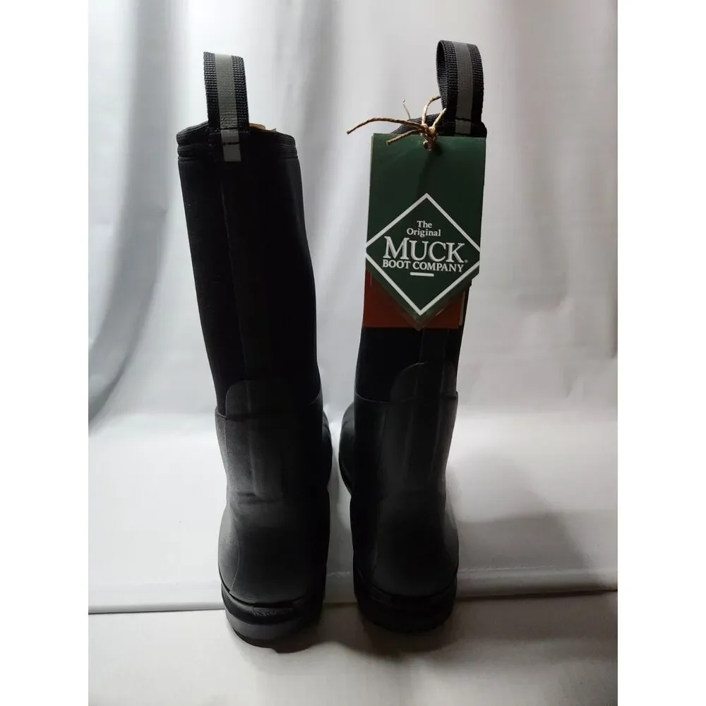 Muck Boot Chore Classic Steel Toe Men’s Size 12 Black
